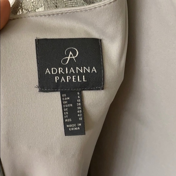 Gorgeous Adrianna Papell Detailed Gown - Picture 5 of 5